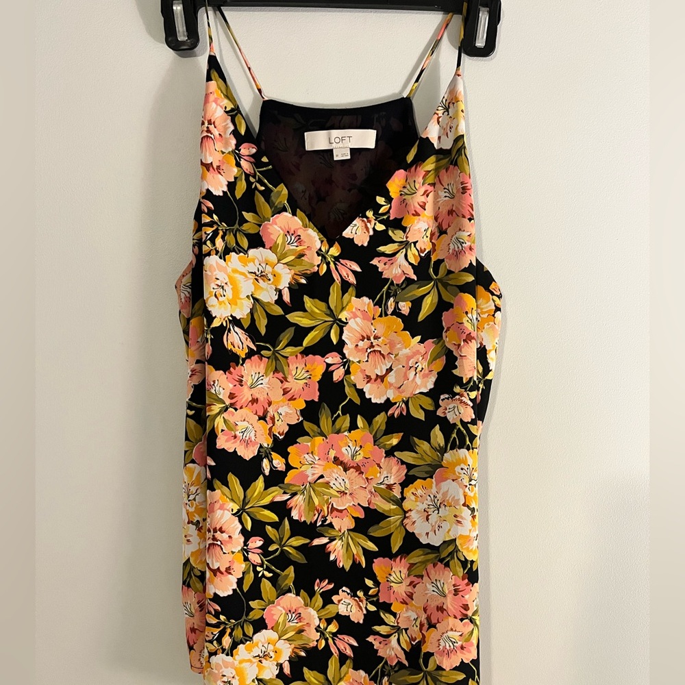 LOFT Tropical Floral Lightweight Tank | Size Medium